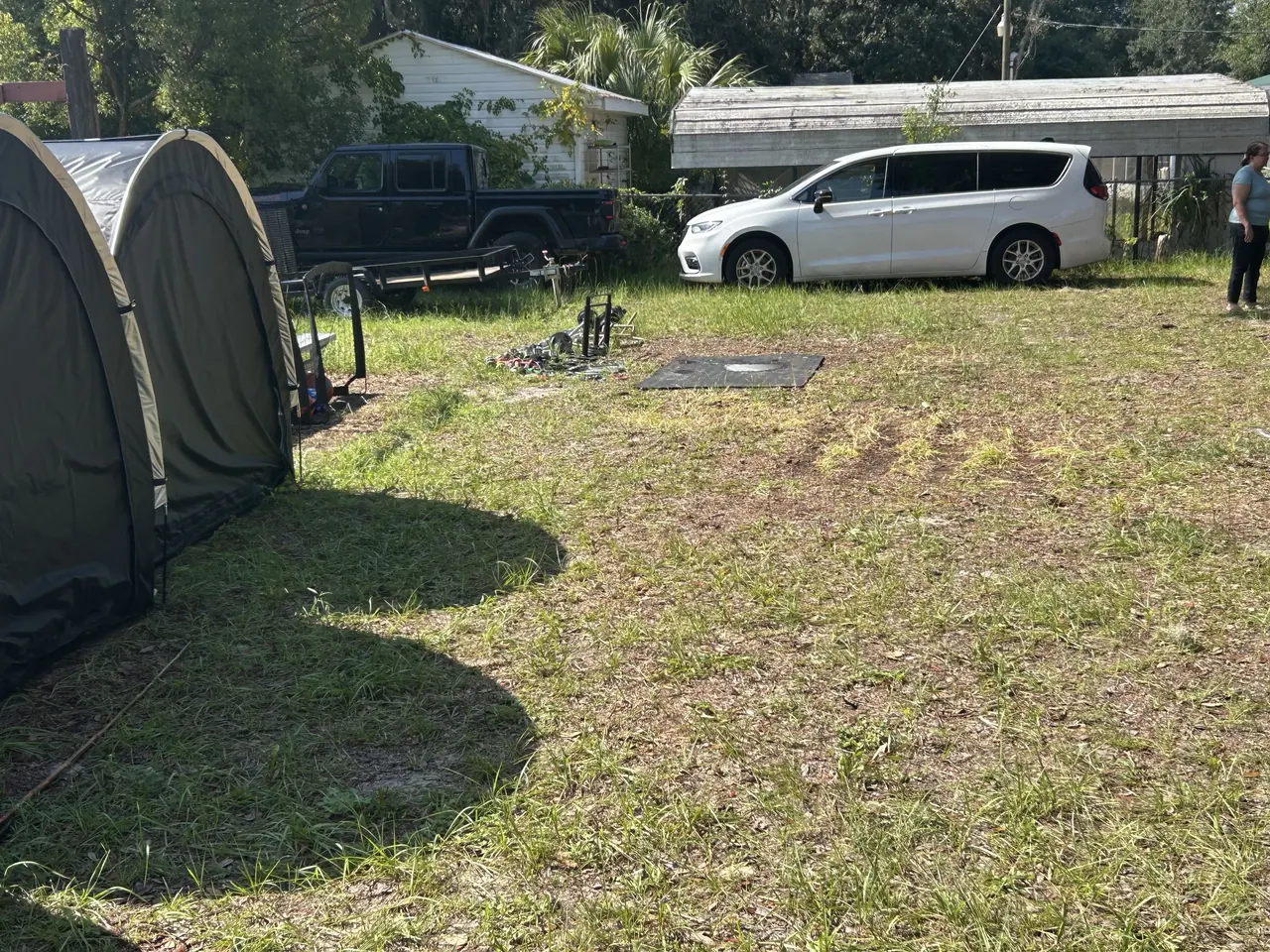 Outdoor Junk Removal after Stack’s JUNK Removal completed the work