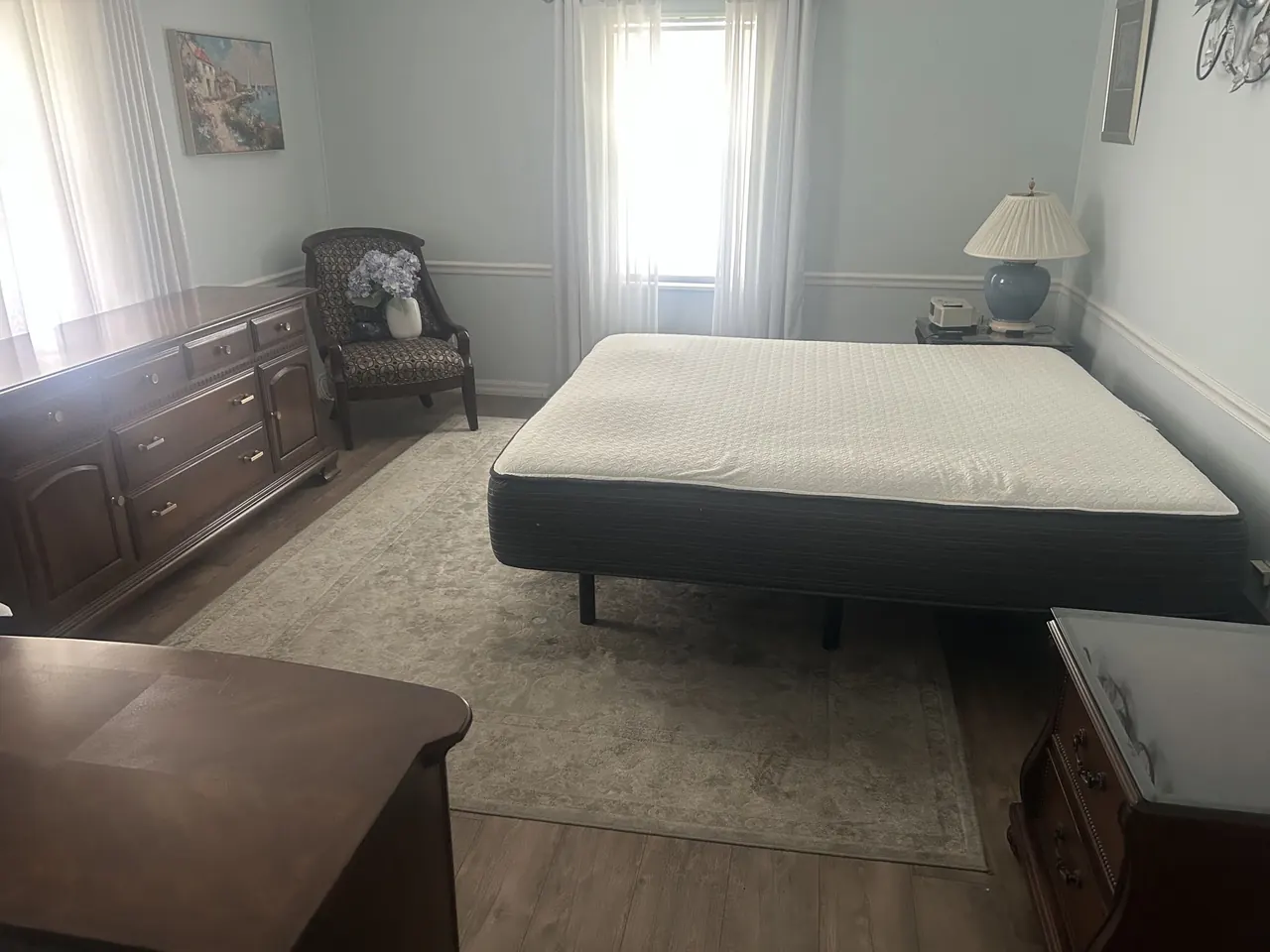 Bedroom Furniture Removal before Stack’s JUNK Removal completed the work