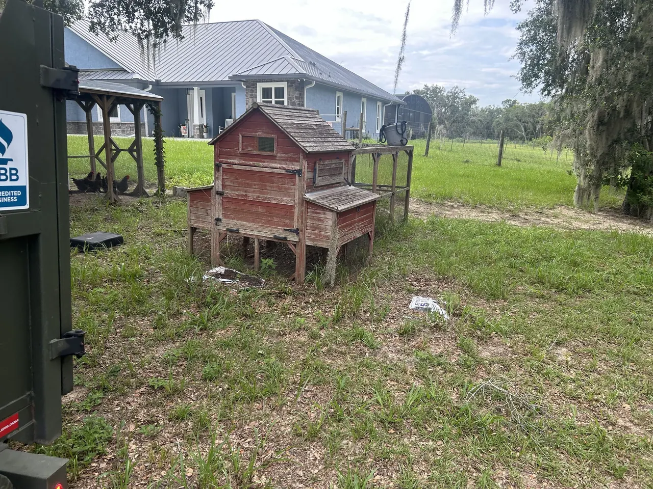 Backyard Structure Removal before Stack’s JUNK Removal completed the work